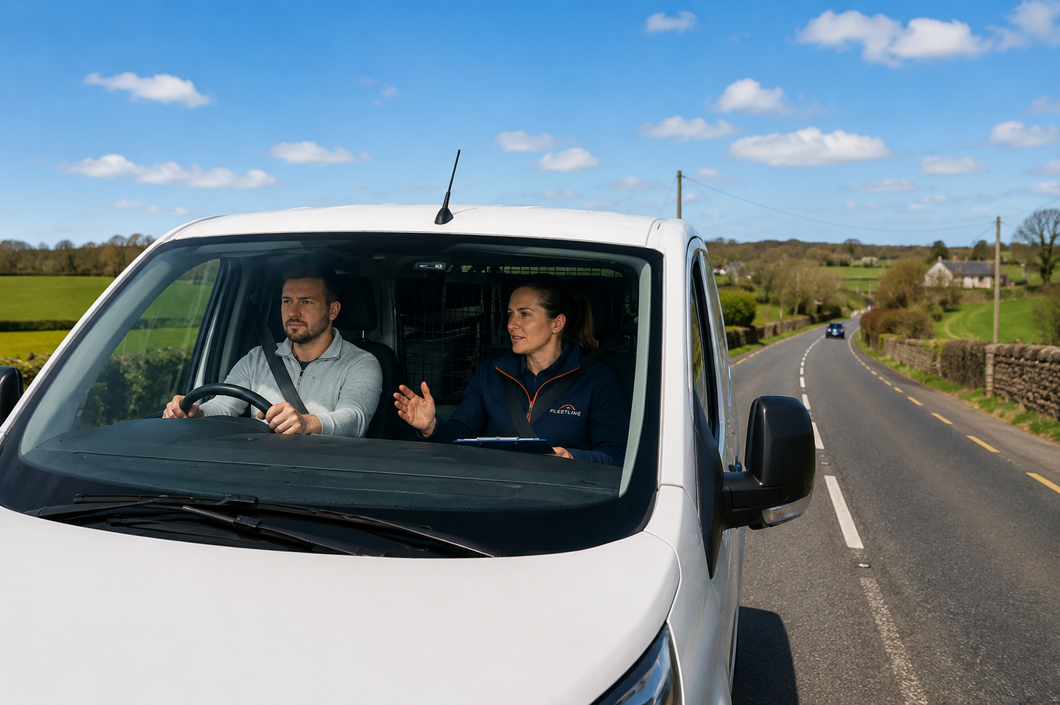 On-road driver development and coaching for business drivers in Ireland